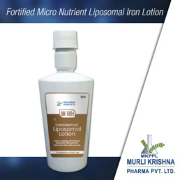 Fortified Micro Nutrient Liposomal Iron Lotion